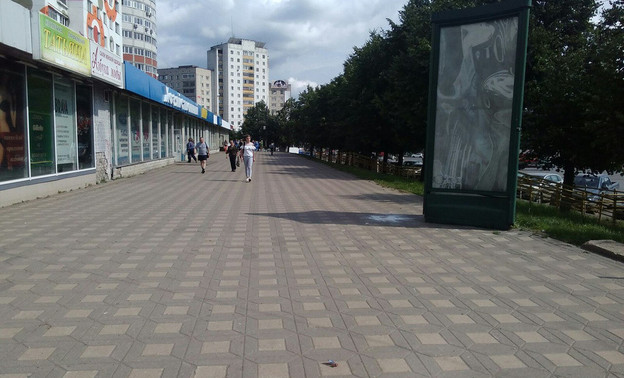 Чистота и грязь Комсомольской площади