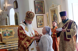 В Кирове библиотекарь награждена медалью преподобного Трифона Вятского
