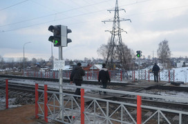 В Кировской области обновят 19 переходов через железнодорожные пути