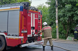 В Кирове произошёл пожар на крупном заводе