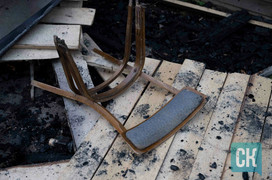 В Кировской области сгорели две бани