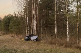 На трассе «Вятка» опрокинулся ВАЗ, пострадала 19-летняя пассажирка