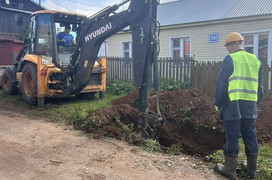 В Порошино заменят более 1,2 километра водопроводных сетей