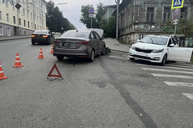 В Кирове в ДТП пострадали два пассажира