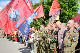 В Кирове прошёл митинг в память о ветеранах боевых действий