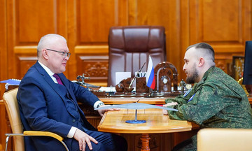 Александр Соколов получил благодарность за помощь фронту