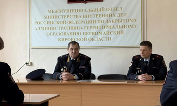 Виталий Леванов возглавил отдел МВД в ЗАТО Первомайский
