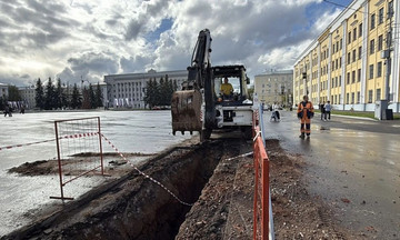 В Кирове ремонтируют ливневую канализацию перед зимой