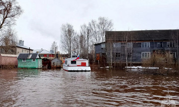 Уровень воды в Вятке у Кирова снизился