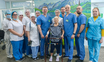 98-летняя кировчанка встала на ноги после перелома бедрапосле экстренной операции