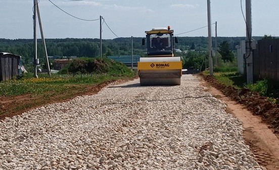 В Кирове отремонтировали 15 грунтовых дорог