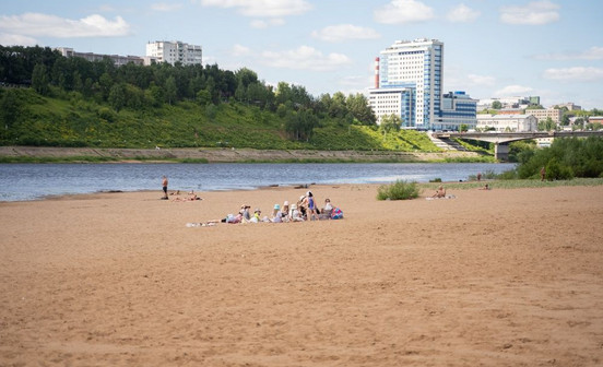 В Кирове городской пляж откроется у «Титаника»