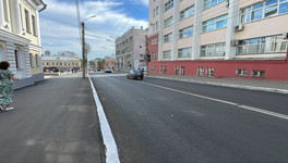 В Кирове приняли в эксплуатацию первую отремонтированную дорогу