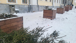 Пешеходную Спасскую в Кирове закрывают на зиму и готовят к лету