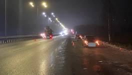 На Южном обходе Кирова произошло тройное столкновение