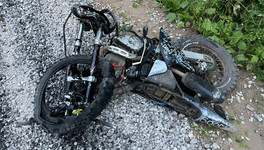 Под Кировом подросток без прав попал в ДТП на мотоцикле