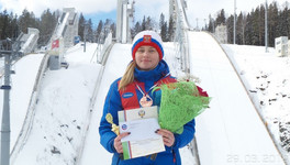 Кировчанка выиграла этап Кубка России по прыжкам на лыжах с трамплина