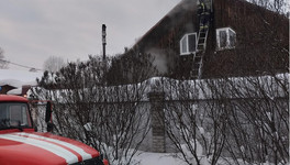 В Юрьево сгорел дом: предварительно, из-за печи