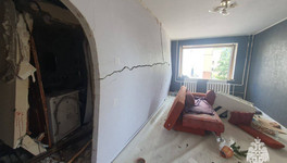 В Стерлитамаке в жилом доме взорвался газ. Видео