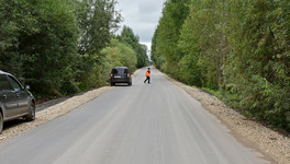В Кирове отремонтировали разбитую дорогу до Башарово