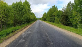 Перед крестным ходом отремонтировали дорогу Юрья - Великорецкое