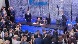 Александр Соколов подписал договор о сотрудничестве с председателем правления «Газпрома»