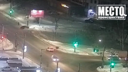 В Кирове водитель Hyundai врезался в столб