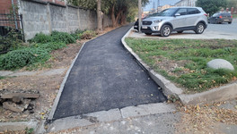 В Кирове отремонтировали тротуар на улице Герцена