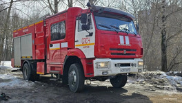 Пожар в Вятских Полянах: травмирована женщина