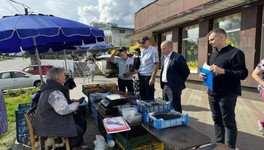 В Кирове проверили незаконную торговлю у Центрального рынка