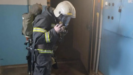 В Коминтерне потушили пожар в десятиэтажке