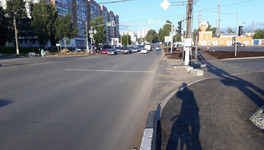 Улицу Московскую в районе ТЦ «Макси» расширили до пяти полос