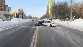 ДТП на Московской в Кирове: пострадала женщина