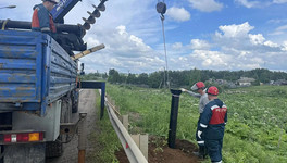 В деревне Черезы и селе Васильевское появилось освещение