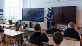 Школьники Белой Холуницы приняли участие в выездной лекции по астрономии
