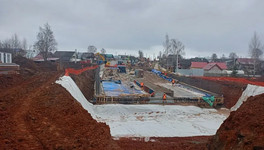 В Нововятске продолжается строительство тоннеля под Транссибом