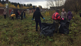 Более пяти тысяч горожан очищали Киров от мусора осенью