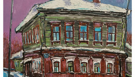 Кировский художник изобразил на картине снесённый дом на Герцена, 30