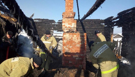Во время пожара в Юрьянском районе погибли три человека