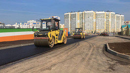 На новом участке Чистопрудненской уложили верхний слой асфальта