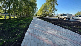 На улице Сормовской отремонтировали тротуар у школы № 54