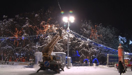 Обновление уличного освещения в Кирове начали с Театральной площади