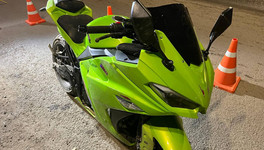 В Кирове на улице Свердлова пострадал водитель мотоцикла