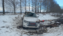 В Кирово-Чепецком районе перевернулся JAC
