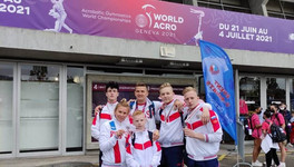 Кировские спортсмены взяли второе место на первенстве мира по спортивной акробатике в Швейцарии