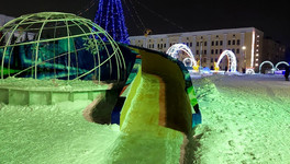 Прошлогодняя ёлка, иллюминация и световые фигуры: как украсят Киров к новому 2022 году
