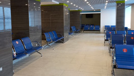 Часть зала ожидания в аэропорту Победилово открыли после капремонта
