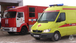 В Омутнинске за день тушили баню и двухквартирный дом