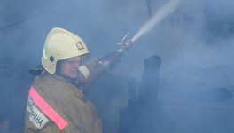В Зуевском районе при пожаре в своём доме погибла женщина