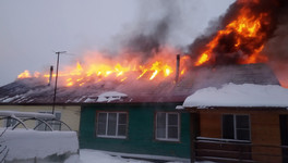 В Нововятском районе сгорел жилой дом, несколько семей осталось без крова